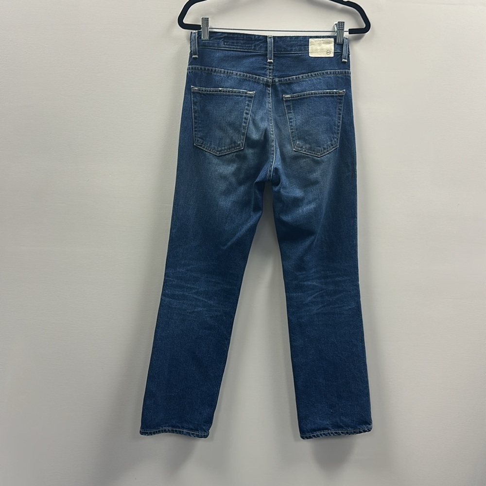 Ag Adriano Goldschmied The Rhett Vintage High-waisted Straight Leg Jeans Size 26 - Picture 3 of 8